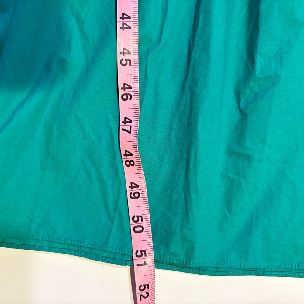 Tuckernuck‎ || O.P.T. Tuscany Smocked Ruffle Midi Dress Green Large - Picture 8 of 9